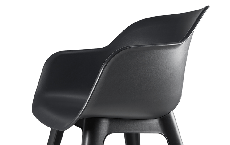 Pack de 2 sillas de exterior Akola - Grafito
